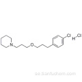 Piperidin, l- [3- [3- (4-klorfenyl) propoxi] propyl] - hydroklorid CAS 903576-44-3